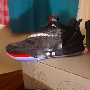 Nike adapt bb 2.0 black and crimson Nike shoe
